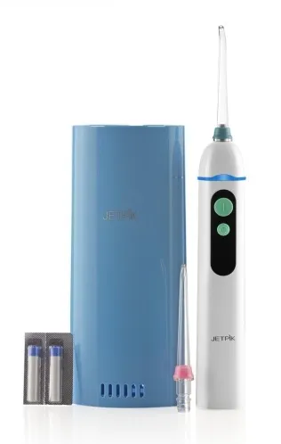 Burnos irigatorius JETPIK JP50M Solo 2in1 vandens srovė + tarpdančių siūlas