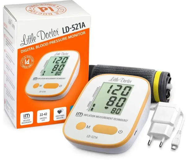 Kraujospūdžio matuoklis automatinis LITTLE DOCTOR LD-521A