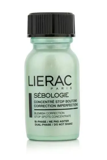 LIERAC SEBOLOGIE odos trūkumus koreguojantis koncentratas nuo dėmių 15ml