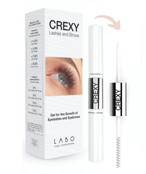 CREXY blakstienų ir antakių augimą skatinantis gelis 8ml