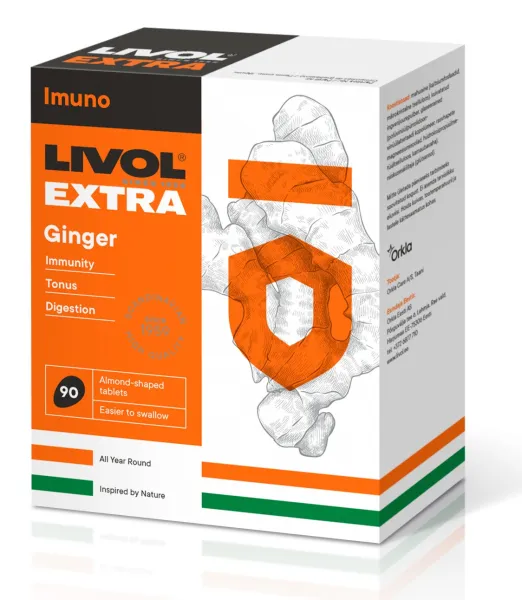 Maisto papildas LIVOL EXTRA Imbieras N90