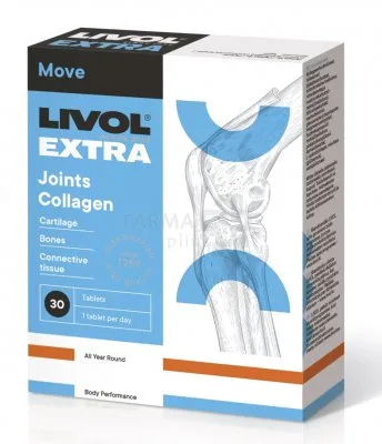 Maisto papildas LIVOL EXTRA Joints Collagen N30