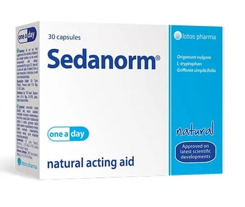 Maisto papildas Sedanorm kapsulės N30