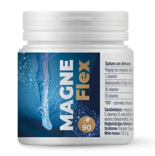 Maisto papildas MAGNEFlex kapsulės N90