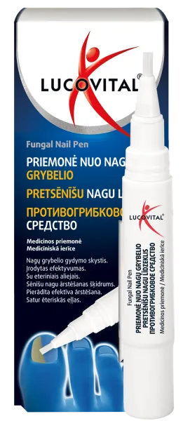 LUCOVITAL pieštukas nuo nagų grybelio 4ml