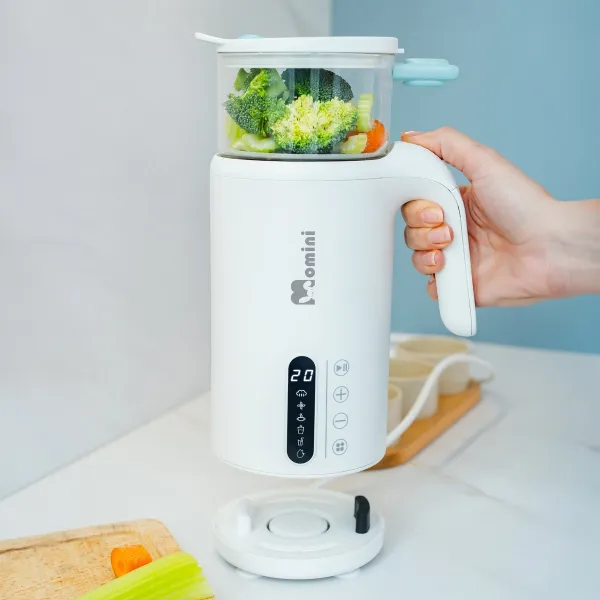 Momini 6in1 Steam Blender with Milk Preparation Function TinyCook