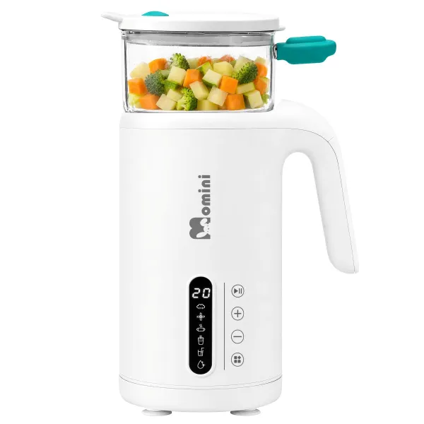 Momini 6in1 Steam Blender with Milk Preparation Function TinyCook