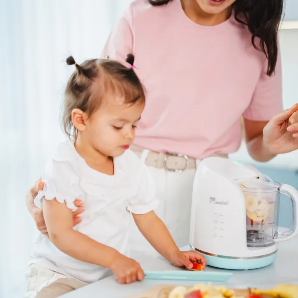 Momini 4in1 Steam Blender with Defrost Function TinyJar