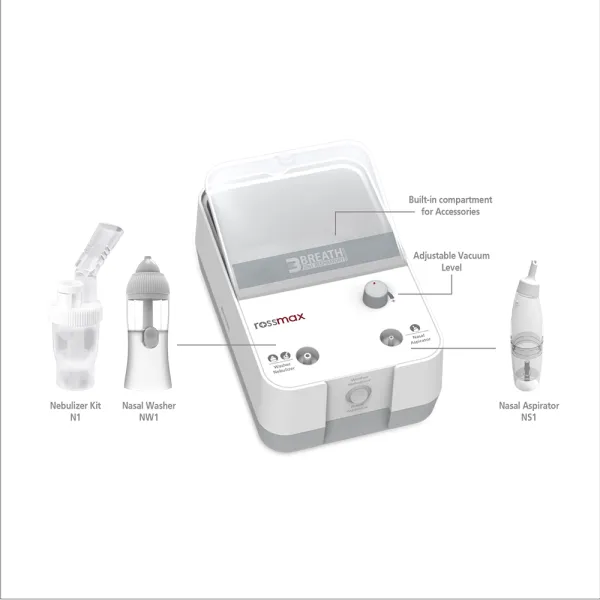 Rossmax Piston Nebulizer NK1000 3in1 (NEW)