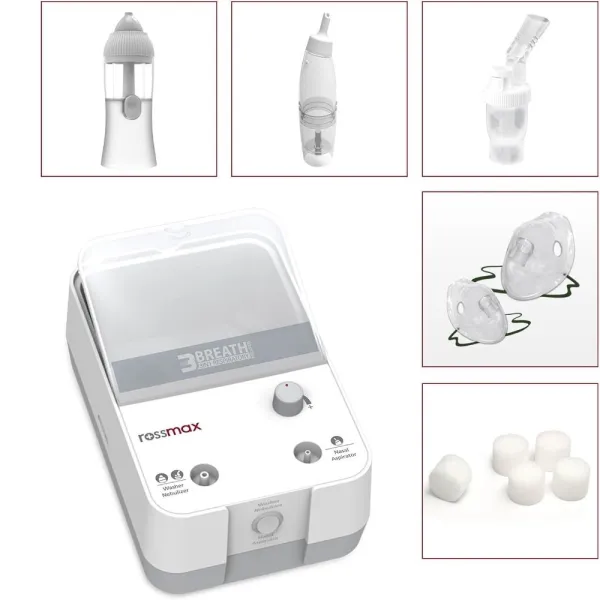 Rossmax Piston Nebulizer NK1000 3in1 (NEW)