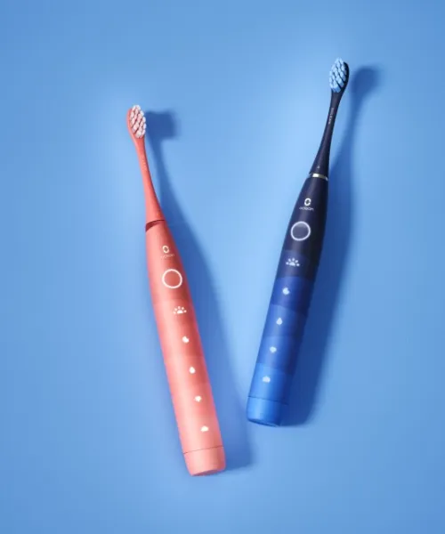 Oclean Electric Toothbrush Find Dou Set red/blue