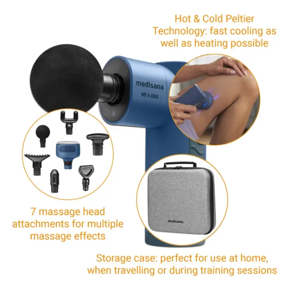 Medisana MG 600 Massage Gun Hot & Cold