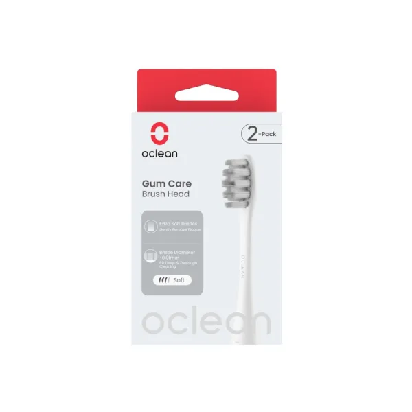 Oclean Professional Gum Care Brush Head P1C12 W02 2 pcs White