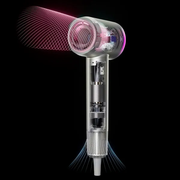 MH18 Skyworth Ultrasonic Hair Dryer, Champagne Gold