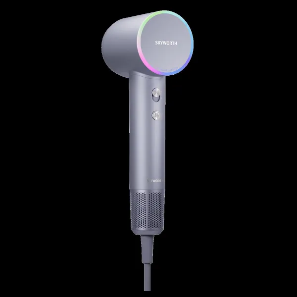 MH18 Skyworth Ultrasonic Hair Dryer, Silver Silver
