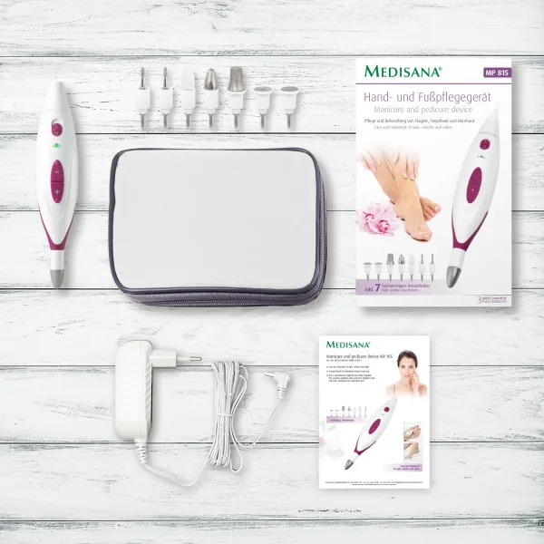 Medisana MP 815 Manicure/Pedicure device (incl. 7 attachments)