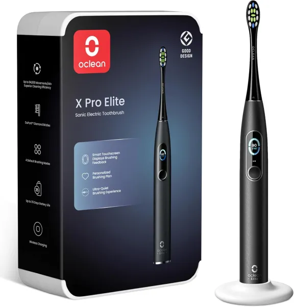 Oclean Electric Toothbrush X Pro Elite Black