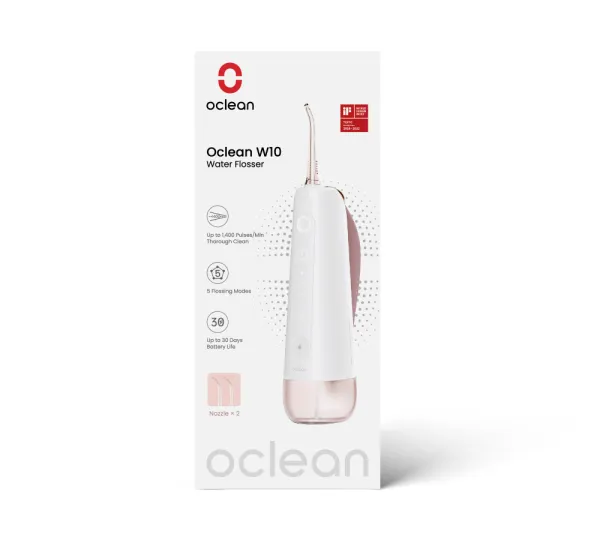 Oclean Oral Irrigator Oclean W10 Pink-2 Nozzles