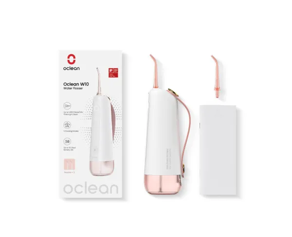 Oclean Oral Irrigator Oclean W10 Pink-2 Nozzles