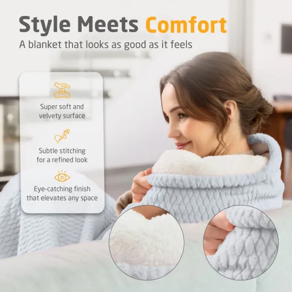 Medisana HB 416 Heated blanket light grey