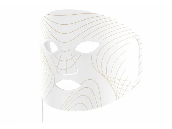 Lunni 7 colors LED and Near-Infrared Light Silicone LED Facial Mask White