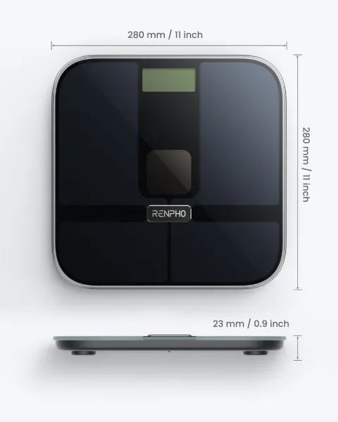 RENPHO Elis Solar 2 Smart Scale Black