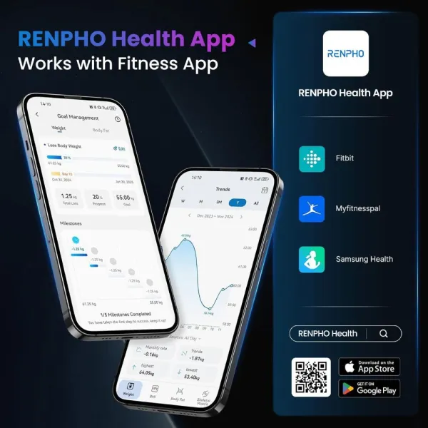 RENPHO Elis 1S Smart Body Scale White
