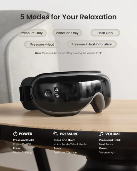 RENPHO Eyeris 1 Eye Massager Black