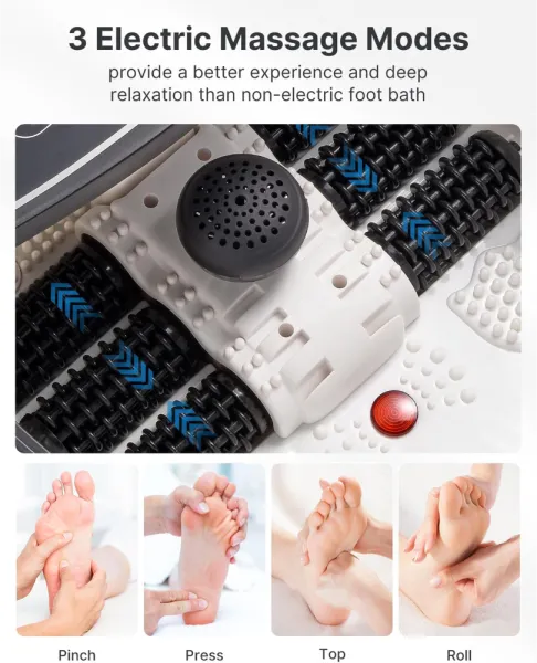RENPHO Foot Spa Bath Massager Pro JD618
