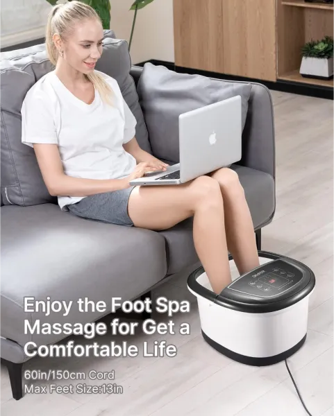 RENPHO Foot Spa Bath Massager Pro JD618