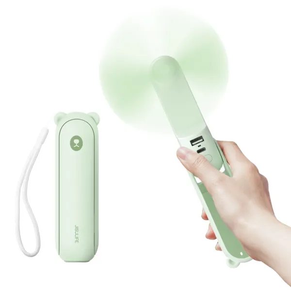 JisuLife Handheld Fan 8 Plus Green