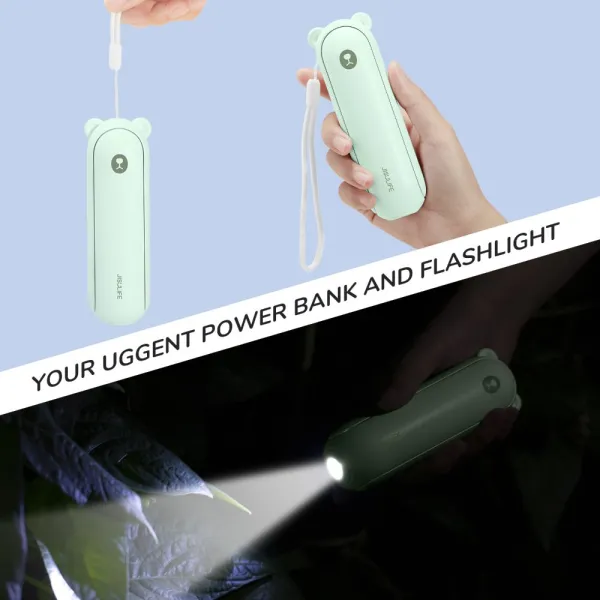 JisuLife Handheld Fan 8 Plus Green