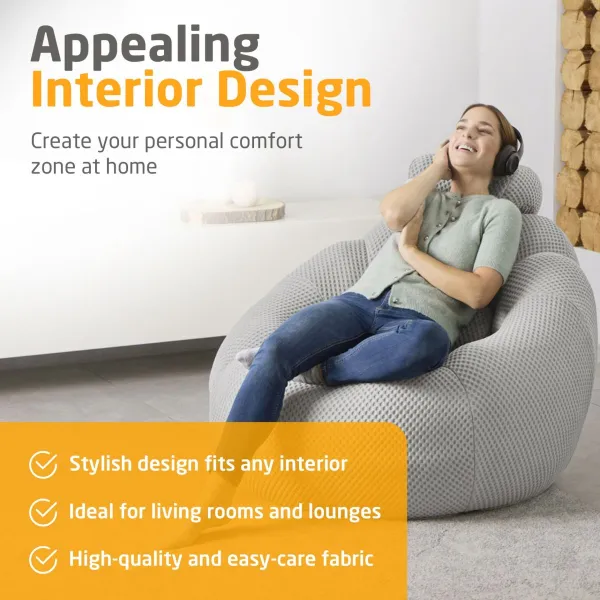 Medisana RS100 Bubble Sofa with Massage Grey