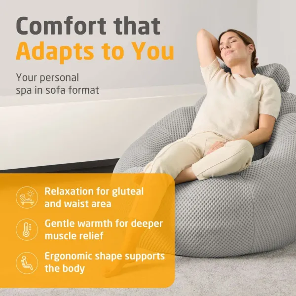 Medisana RS100 Bubble Sofa with Massage Grey