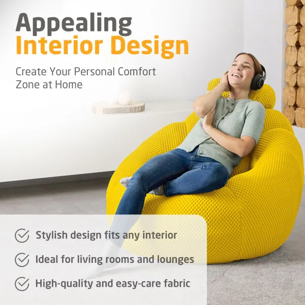 Medisana RS200 Bubble Sofa with Massage Yellow
