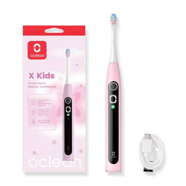 Oclean X Kids Electric Toothbrush Pink