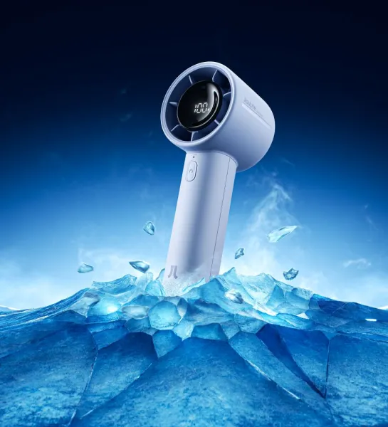 JisuLife Handheld Fan 10S(5000mAh) Blue