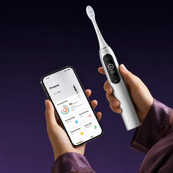 Dreame Sonic Vibration Electric Toothbrush E10F Set Silver