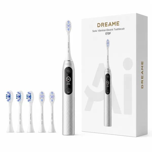 Dreame Sonic Vibration Electric Toothbrush E10F Set Silver