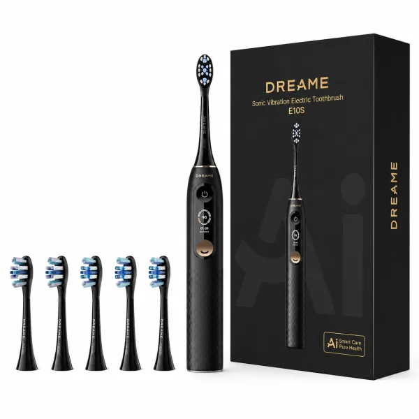 Dreame Sonic Vibration Electric Toothbrush E10S Set Black