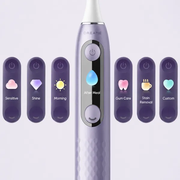 Dreame Sonic Vibration Electric Toothbrush E10F Set Purple