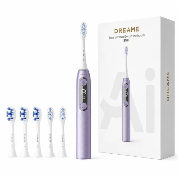 Dreame Sonic Vibration Electric Toothbrush E10F Set Purple