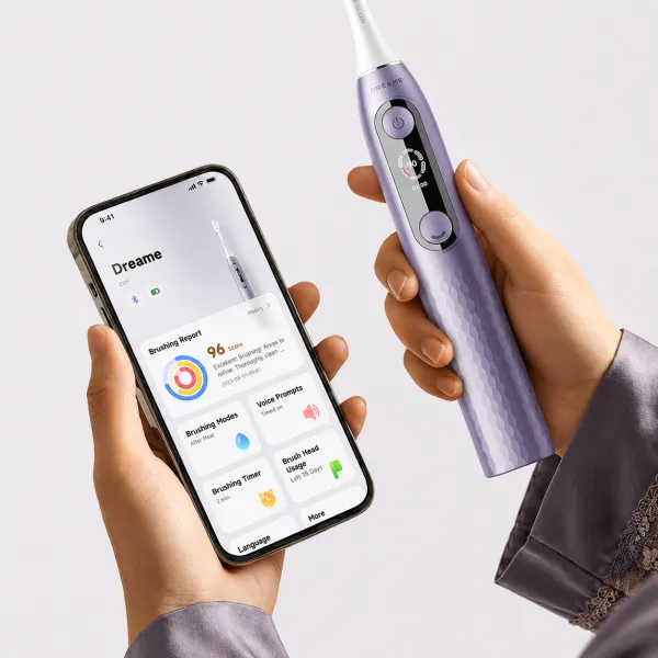 Dreame Sonic Vibration Electric Toothbrush E10F Set Purple