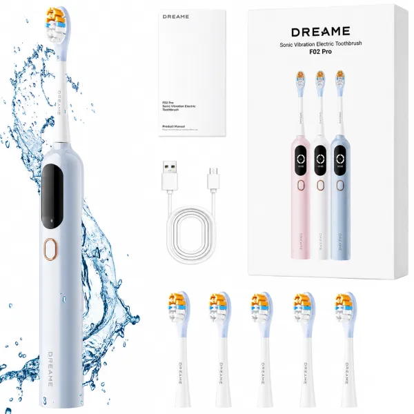Dreame Sonic Vibration Electric Toothbrush F02 Pro Set Blue