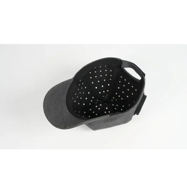Lunni Red and Near-infrared Light Therapy Cap Grey Denim