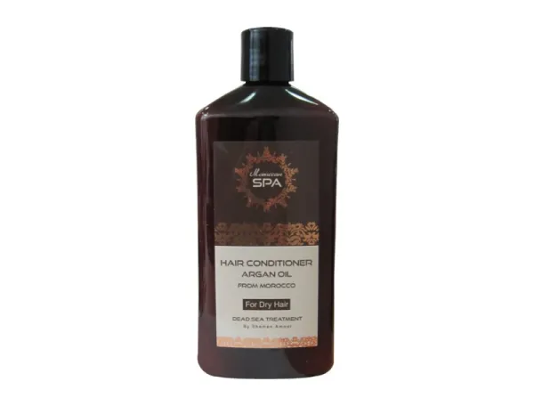 Kondicionierius MOROCCAN SPA Argan oil sausiems plaukam 500ml