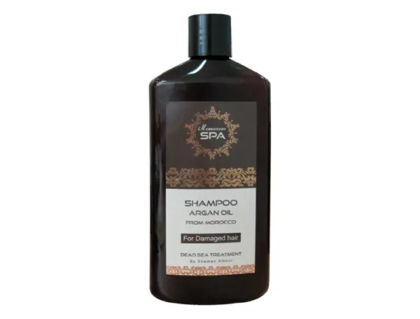 Šampūnas MOROCCAN SPA Argan oil pažeistiems plaukam 500ml