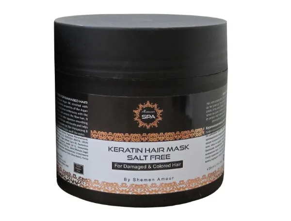 Kaukė pažeistiems plaukams MOROCCAN SPA su keratinu ir argano aliejumi 250ml