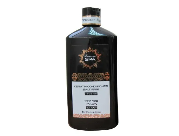 Kondicionierius sausiems plaukams MOROCCAN SPA su keratinu ir argano aliejumi 500ml