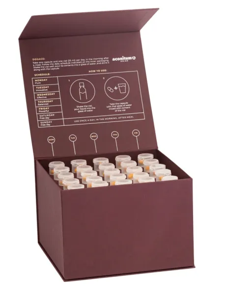 Maisto papildas NOAGE men booster (25 kapsulės ir 25 buteliukai)